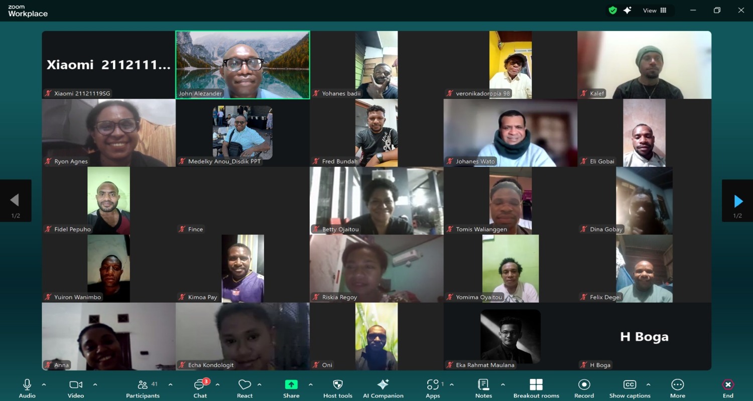 STRATEGI SUKSES BEASISWA LPDP BERSAMA MATA GARUDA PAPUA TENGAH